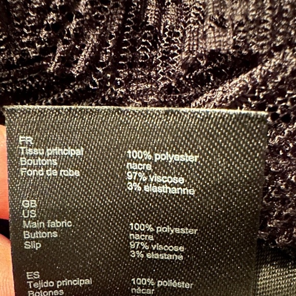 Maje Reville Sequin Lace Mini Dress - NWT - Size 38 (US 6) - Picture 12 of 15